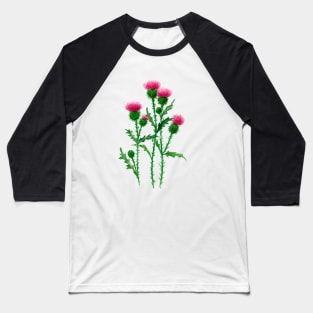 October 21st birthday flower Baseball T-Shirt